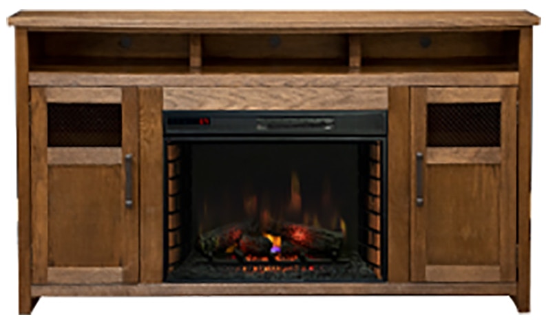 Legends furniture tv on sale stand with fireplace